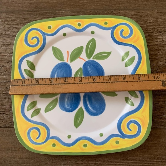 Melamine dinner plates of 6 - Picture 5 of 8